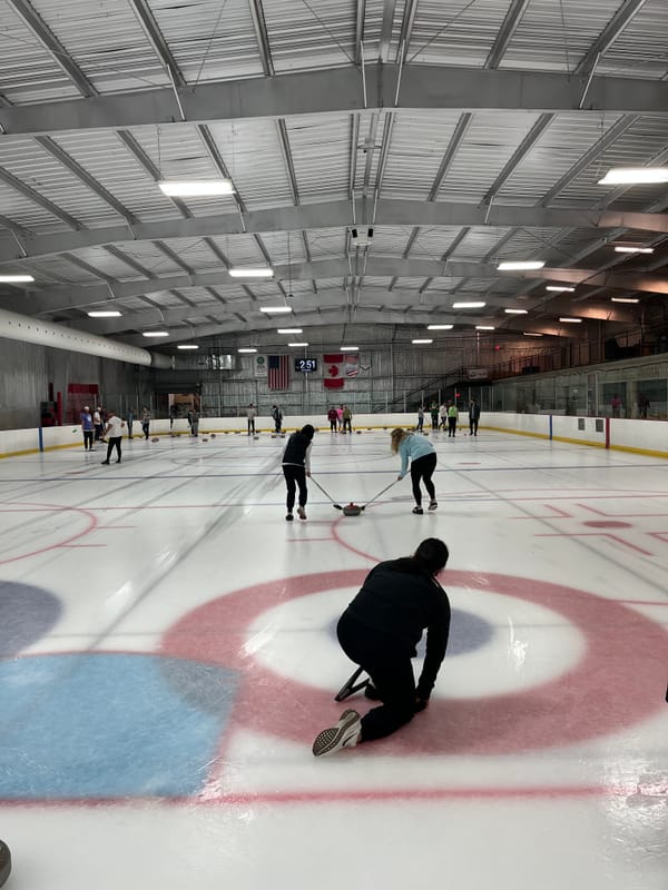 I Wanted to Avoid the Texas Heat, So I Joined a Curling League